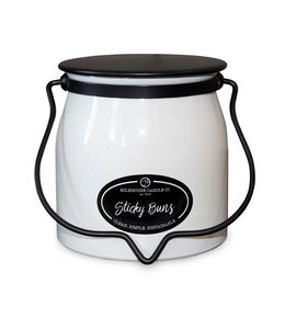 Milkhouse Candle Company Butter Jar 16 oz: Sticky Buns