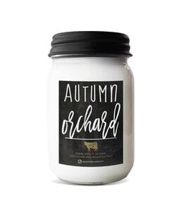 Milkhouse Candle Company Farmhouse 13 oz Mason: Autumn Orchard