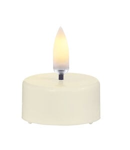 RAZ Imports 1.5" X 1.75" Uyuni Ivory Tealight Candle