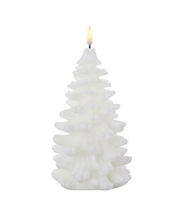 RAZ Imports White Christmas Tree Candle