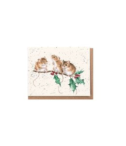 Wrendale Designs 'Christmas Mice' Enclosure Card