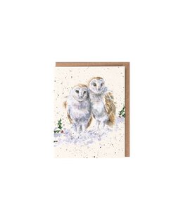 Wrendale Designs 'White Christmas' Enclosure Card