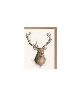 Wrendale Designs 'Christmas Stag' Enclosure Card