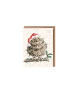 Wrendale Designs 'Christmas Owl' Enclosure Card