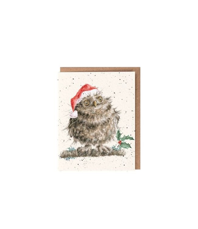 Wrendale Designs 'Christmas Owl' Enclosure Card