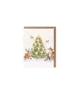Wrendale Designs 'Oh Christmas Tree' Enclosure Card