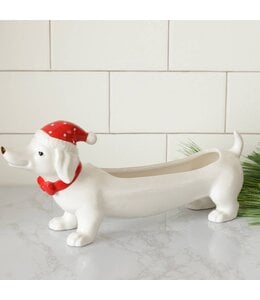 Audrey's Dachshund Cracker Dish