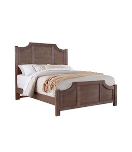 Maple Road Scalloped King Bed
