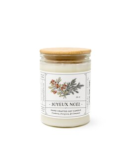 Finding Home Farms Soy Candle, Joyeux Noel, Holiday