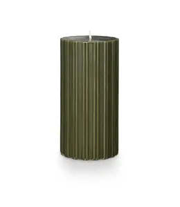 Illume Balsam & Cedar Medium Fragranced Pillar Candle