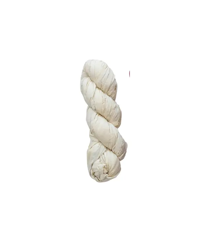 Creative Co-Op Silk Ribbon  Ivory Color (70-75 Yard)