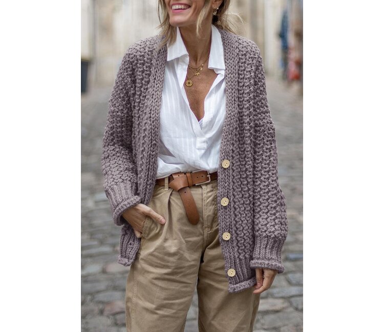 Oversized button up cardigan deals