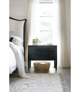 Hooker Furniture Ciao Bella Two-Drawer Nightstand- Black