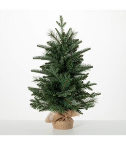 Sullivans Gift Pine Burlap Tree Small