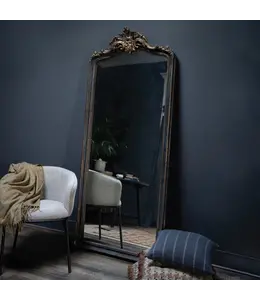 Creative Co-Op Distressed Framed Wall Mirror