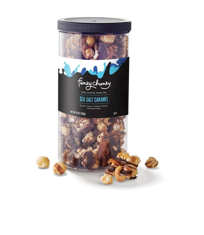 Funky Chunky Sea Salt Caramel 19 oz Canister