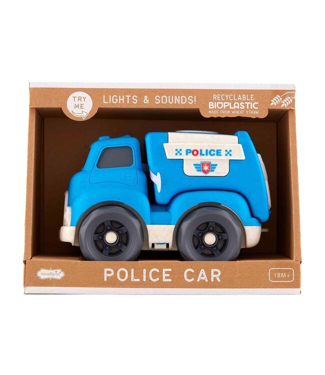 MudPie Police Car Toy
