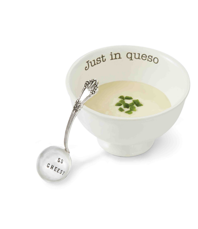 MudPie Just In Queso Dip Bowl Set