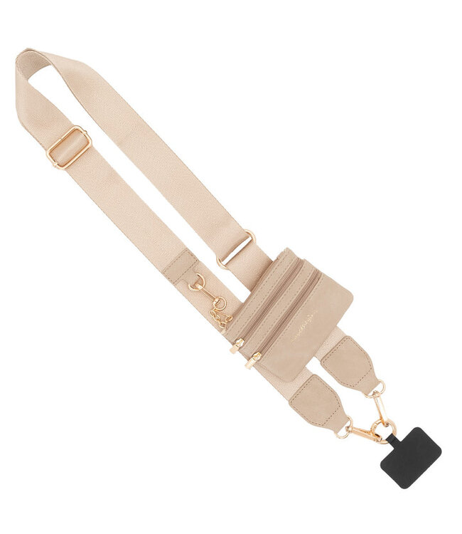 Clip & Go Strap With Pouch - Neutral Collection