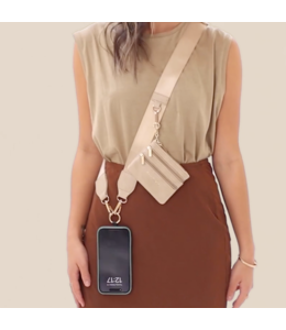 Clip & Go Strap With Pouch - Neutral Collection