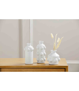 MudPie Beaded Stem Vase- Large