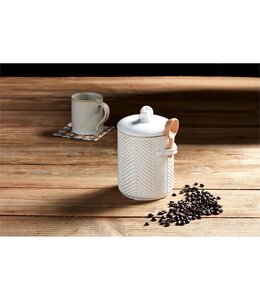 MudPie Textured Coffee Canister Set
