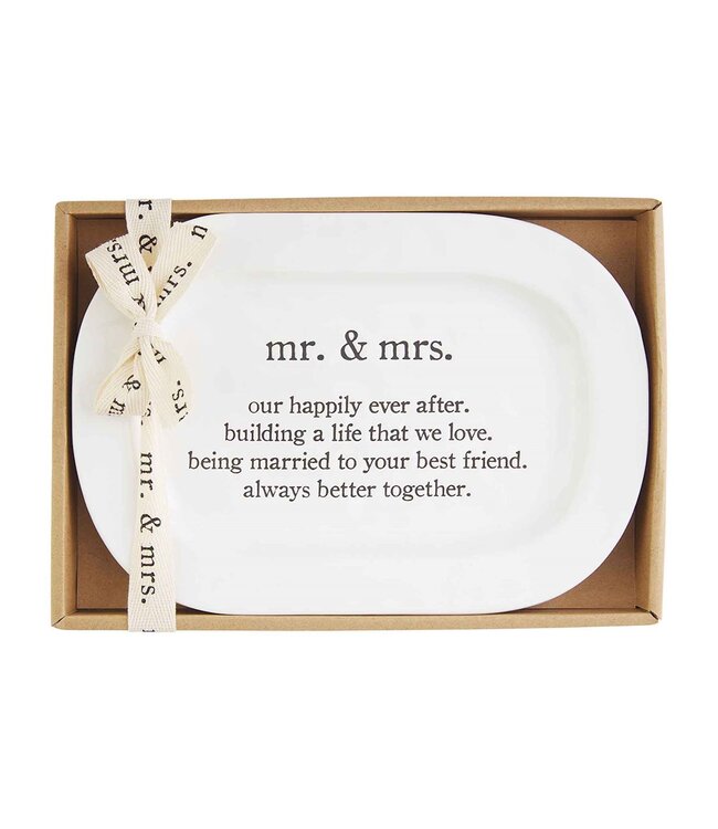 Mud Pie Cardinal Sentiment Tray, 6 1/2