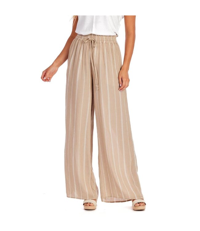 MudPie Emily Smocked Trousers