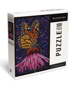 Lantern Press 1000 Piece Puzzle Monarch Butterfly