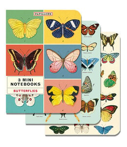 Cavallini & Co. Butterflies Mini Notebooks