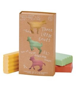 San Francisco Soap Co Three Little Goat Set 2: Papaya, Jabara, Mango
