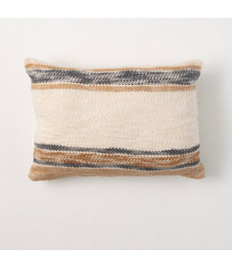 Sullivans Gift Rustic Linen Cream Pillow