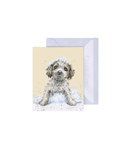 Wrendale Designs 'Birthday Bubbles' dog Enclosure Card