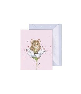 Wrendale Designs 'Oops a Daisy' mouse Enclosure Card