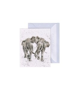Wrendale Designs 'Irrelephant' elephant enclosure card