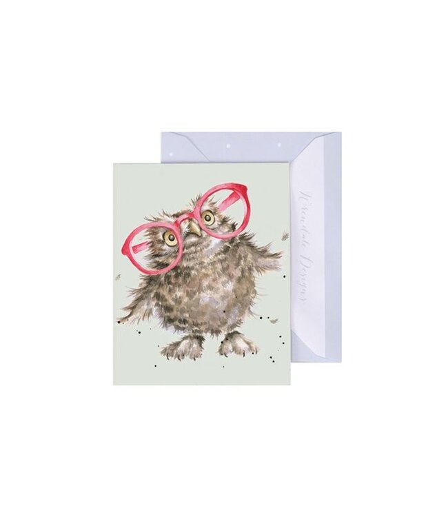 Wrendale Designs 'Spectacular' owl Enclosure Card