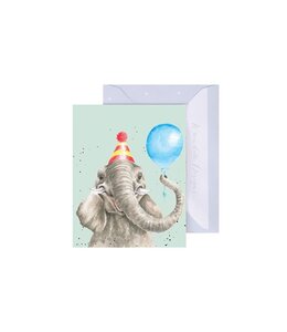 Wrendale Designs 'Let's Get This Party Started' elephant Enclosure Card