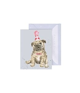 Wrendale Designs 'Another Wrinkle' pug Enclosure Card