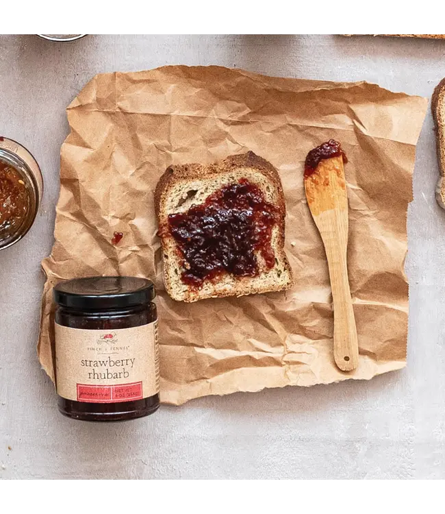 Finch + Fennel Strawberry Rhubarb Preserves