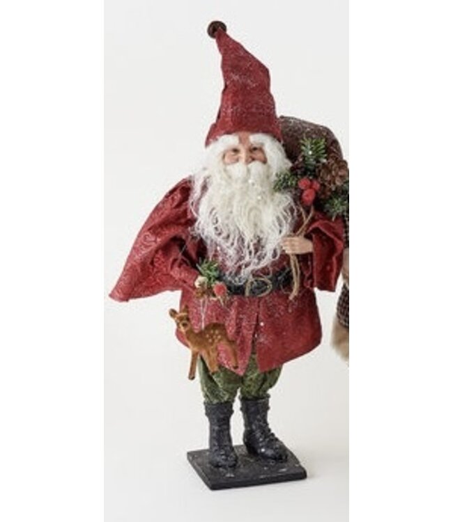 One Hundred 80 Degree Standing Vintage Santa