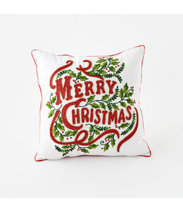 One Hundred 80 Degree Merry Christmas Pillow