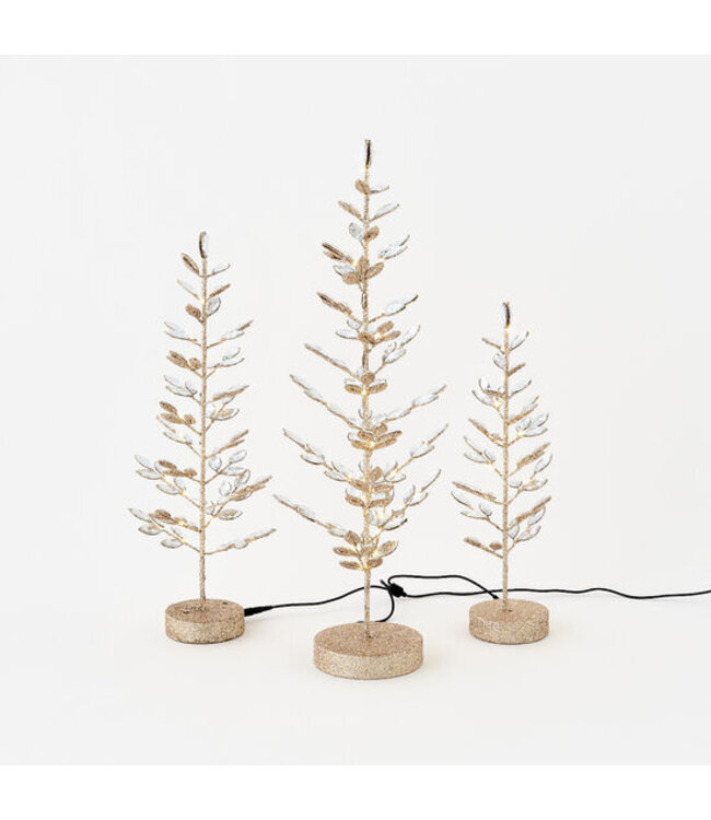 One Hundred 80 Degree Large Lighted Jeweled Tree