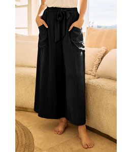 Oddi High Waisted Wide Leg Cropped Pants