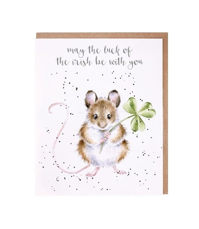 Wrendale Designs Luck of the Irish St Patrick's Day card