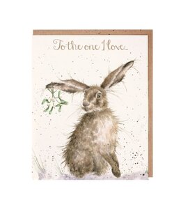 Wrendale Designs Mistletoe card