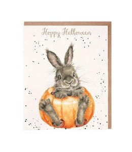 Wrendale Designs Hoppy Halloween card