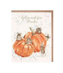 Wrendale Designs A Mice Thanksgiving card