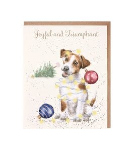 Wrendale Designs Joyful and Triumphant card