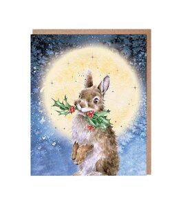 Wrendale Designs By the Light of the Moon Card