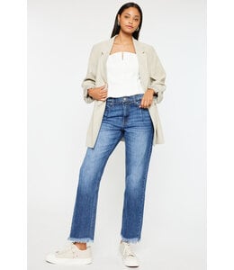 KanCan Angelina High Rise Slim Straight Leg Jeans